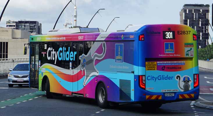 Brisbane Transport Volvo B8RLE Volgren Optimus E2837 City Glider